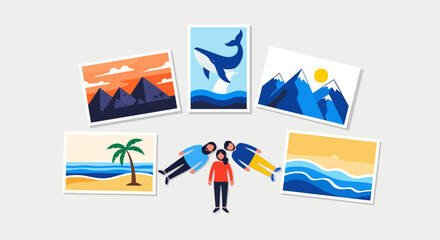 Travel Memories Photo Set