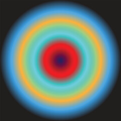 Wave Bloom &ndash; Abstract Light Ripple Silhouette Web