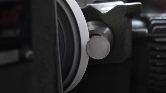 The valve seats are carefully modified for a precise fit, ensuring optimal sealing and combustion performance.