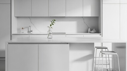 Minimalist Kitchen Design - Clean Lines and Modern Aesthetics.