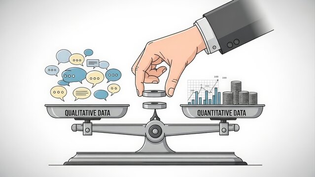 Balancing Qualitative and Quantitative Data in Business Decisions.