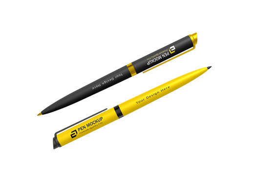 Pen Mockup PSD Template