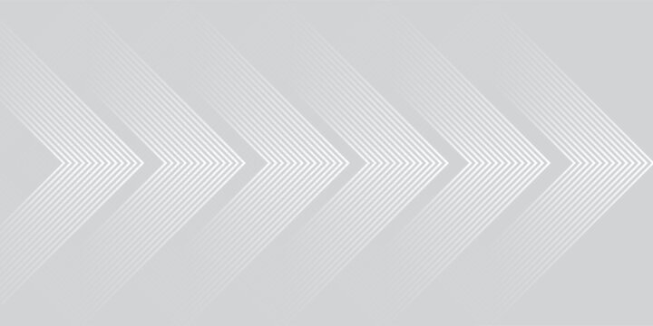 Subtle silver gradient background featuring a pattern of geometric arrow shapes, creating a direction indicator and convey a sense of seamless transition or linear progression