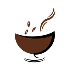 cup illustration design