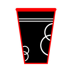 cup illustration design