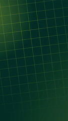 Bold Green Grid Background Template with Perspective Lines for Modern Design Layouts