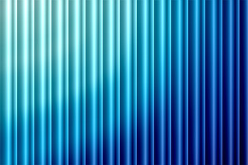 Fototapeta premium Illustration of modern abstract background featuring a smooth vertical gradient of blue hues, forming a sleek and dynamic design