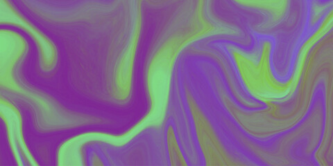 Obraz premium Beautiful purple marble texture liquid fluid abstract. Abstract marble texture. Fantasy fractal background in green and dark purple colors. An abstract psychedelic wavy background image.