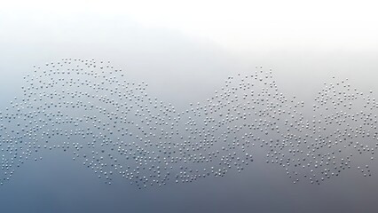 Braille abstract background