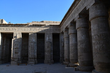 Obraz premium エジプト ルクソール メディネト・ハブ