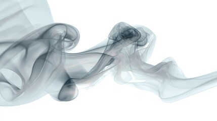 Abstract Smoke Artistry: Swirling wisps of ethereal smoke dance gracefully, creating a mesmerizing display of movement and form. A visual representation of transience and the beauty of the fleeting.