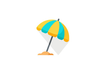 summer beach umbrella