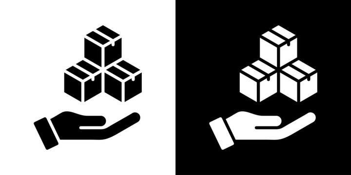 Product Management Icon Set Vector Collection Isolated In Black And White