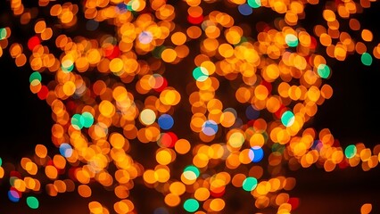 abstract background with bokeh