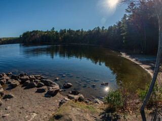 Bon Echo provincial park Ontario Canada