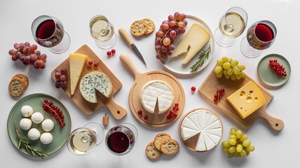 Gourmet Grilled Ham and Cheese Sandwich with Melted Slices on Toasted Sourdough Bread for Lunch Isolated on White