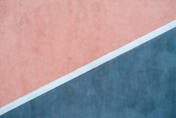 Fototapeta premium Abstract Geometric Texture Color Lines: Modern Minimalist Design with Pink Blue Diagonal Lines for Contemporary Art and Stylish Interior Décor