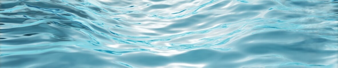 Ultra realistic abstract water surface close up in high fidelity for design