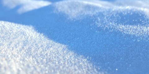 Ultra realistic snow texture close up in high fidelity resolution