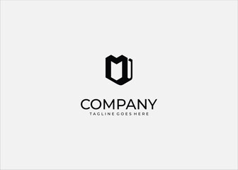 Abstract Geometric Letter M Shield Logo Vector Symbol for Strong Corporate Identity, Security Branding, Finance Firm, and Modern Business Protection Services.