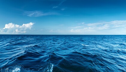 Obraz premium Blue Water Sea For Background