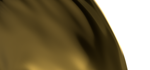 Glamorous Draping: Abstract 3D Gold Cloth Illustration for Alluring Designs