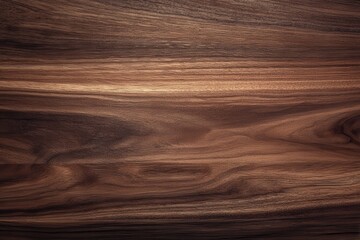 Fototapeta premium Dark walnut wood texture background with smooth surface and elegant grain.