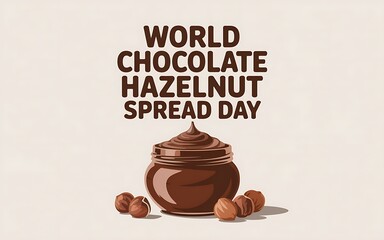 Celebrating world chocolate hazelnut spread day