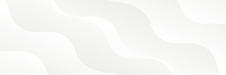 White abstract elegant modern Background. Wave gradient design style. Space concept. landing page.