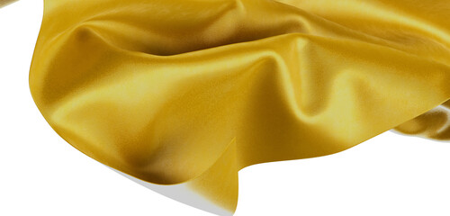 Close up shot of flowing, textured golden fabric. Great for luxury, design, and background needs. High-quality image, pe © vegefox.com