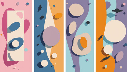 abstract background with circles