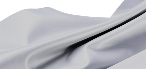 Close-up of flowing white fabric, showing texture and light play. Ideal for backgrounds, textiles, and design projects.