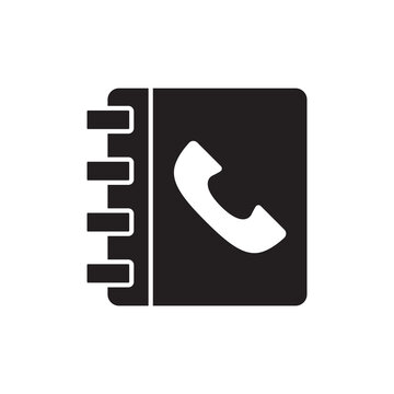 Address Book Directory Phone Contact Simple Solid