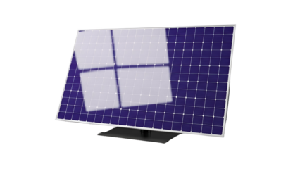Solar panel array with reflective surface