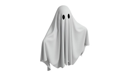 Ghostly figure floating