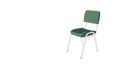 斜めから見た椅子のイラスト