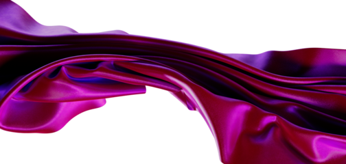 Elegant image of dynamic, silky fabric in shades of pink and purple, perfect for creative design projects. Captivating t
