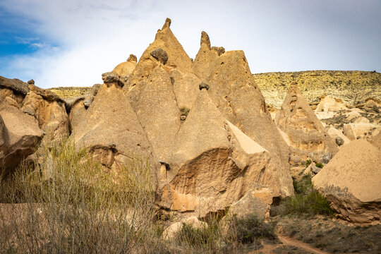 devrent valley, valley of imagination, cappadocia, chimneys, fairy chimneys, rock formations, hiking, outdoor, turkey, turkiye