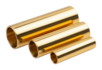 Metal tube display workshop product showcase industrial isolated on transparent background