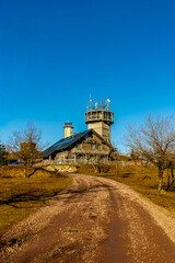 Winterwanderung im Th&uuml;ringer Wald auf den h&ouml;chsten Punkt am Rennsteig den Schneekopf - Th&uuml;ringen - Deutschland