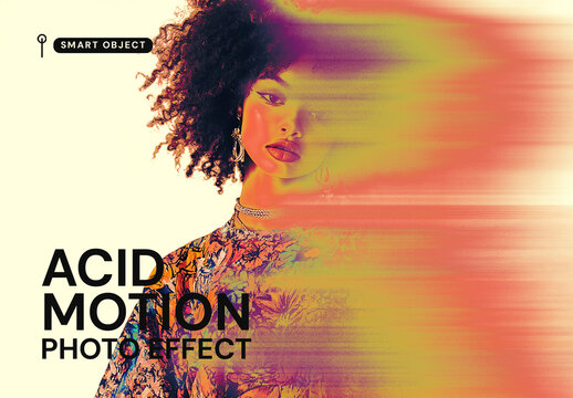 Acid Motion Photo Effect Template