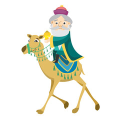 Wise man cartoon