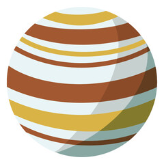 Jupiter planet illustration © Vexels