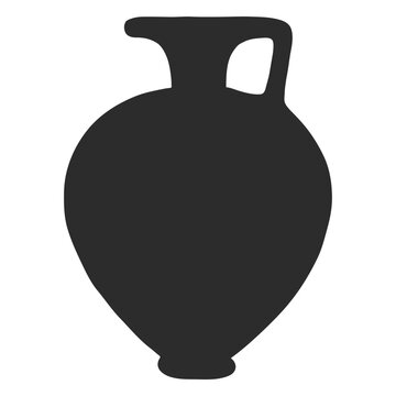Vase style hydria silhouette
