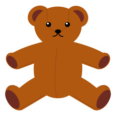 テディベアのイラスト