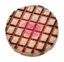 Delicious grilled steak restaurant kitchen food isolated on transparent background