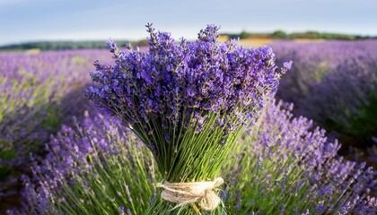 Lavender Bundle Tied