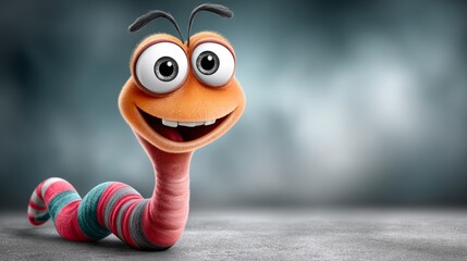 This delightful character brings a smile with its vibrant colors and cheerful expression, perfect for children's themes