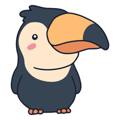 Baby toucan cute © Vexels