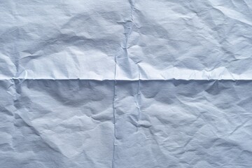 Crumpled White Paper Texture for Creative Backgrounds and Graphic Design.